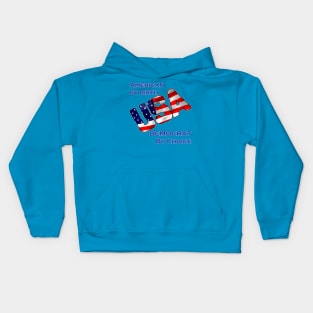 American by birth-Democrat by choice-USA Kids Hoodie